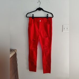 Apperloth A High Waist Street Vibes Ripped Skinny Jeans